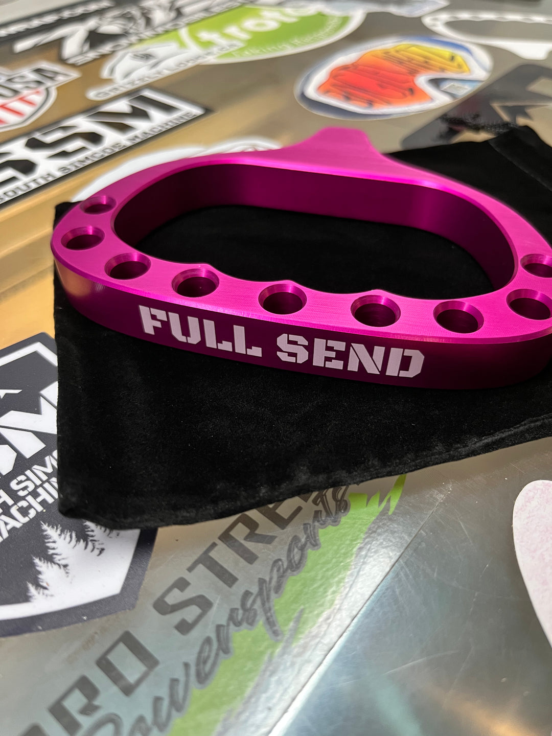 FULL SEND Billet Aluminum pull cord handle