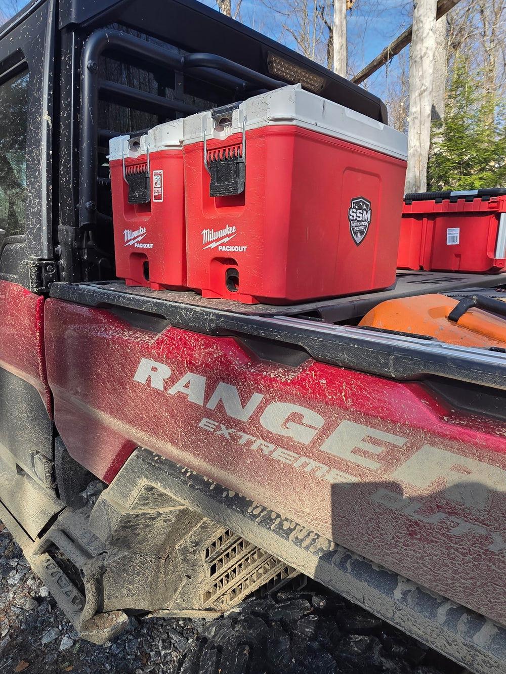 Polaris Ranger XD 1500 Milwaukee Packout Base Plate