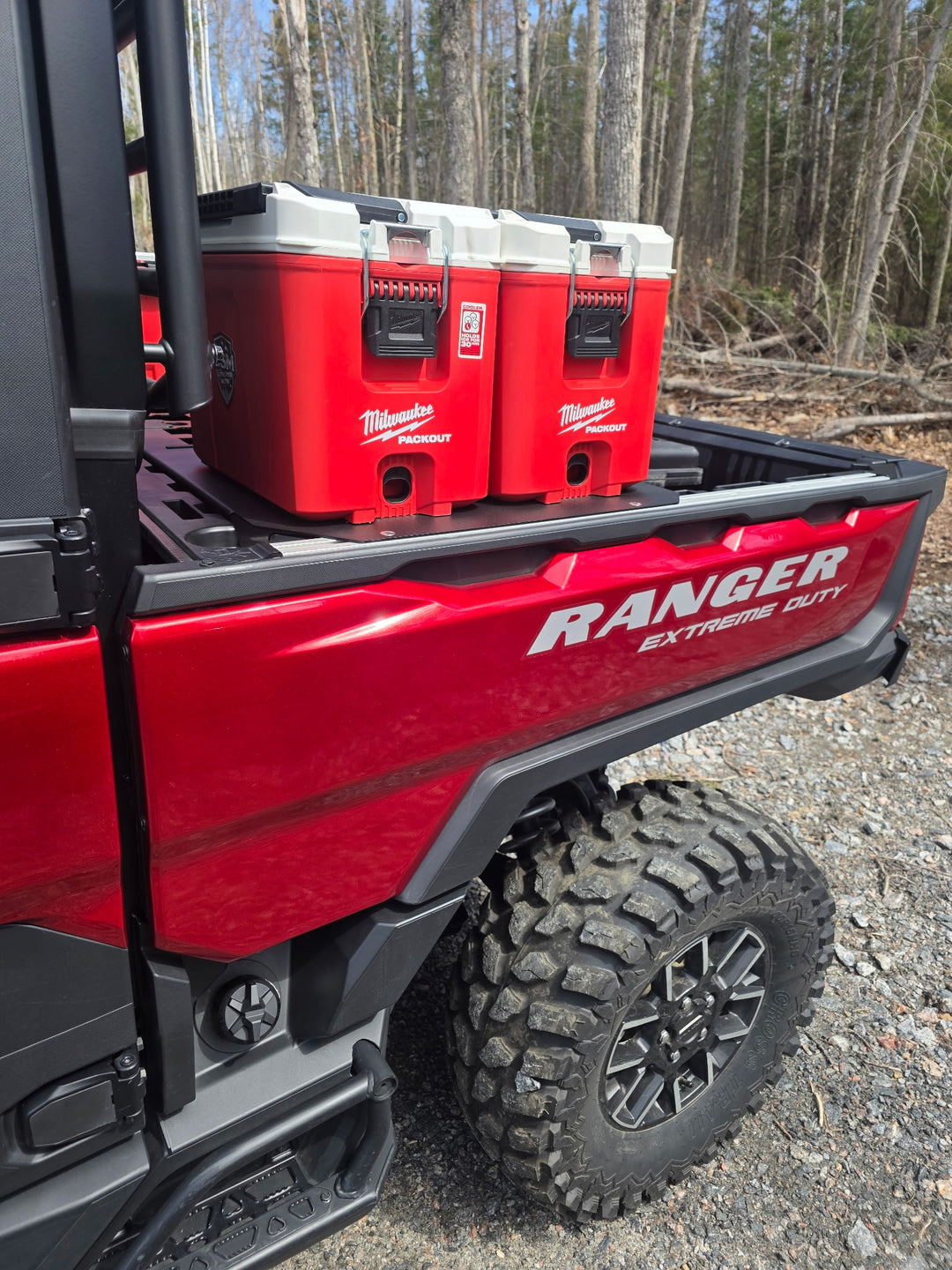 Polaris Ranger XD 1500 Milwaukee Packout Base Plate