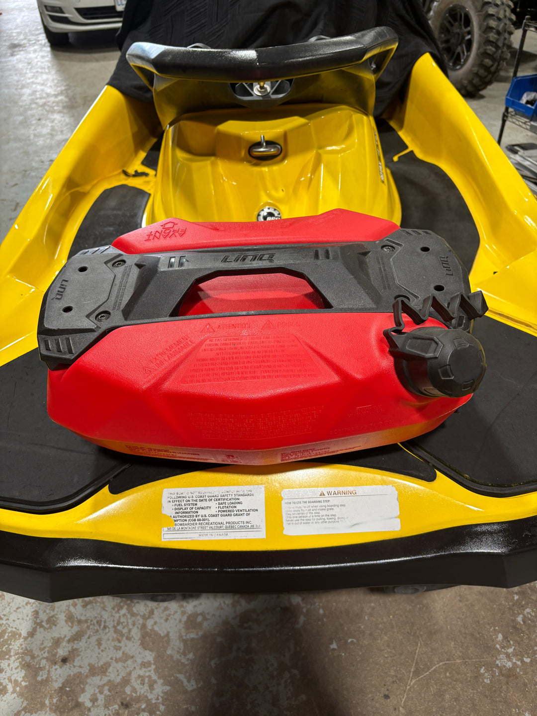 SEA-DOO LinQ Adapter Base S3 Hull