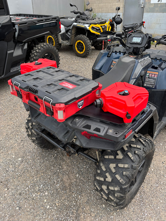 Polaris Sportsman Rear Rack Storage Plate