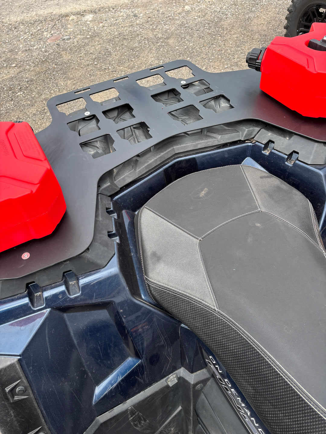 Polaris Sportsman Rear Rack Storage Plate