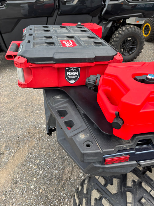 Polaris Sportsman Rear Rack Storage Plate